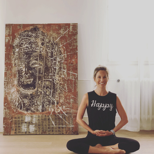 yoga happy